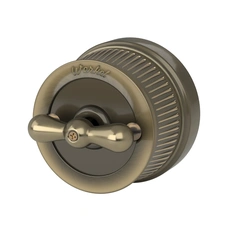 Изображение Переключатель/выключатель одноклавишный (бронзовый) Vintage W5712012